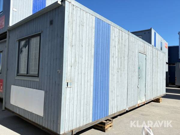 Kontormodul med køkken og toilet