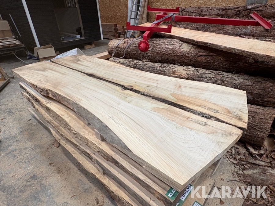 Amerikansk tulipan træ planke 2 styk