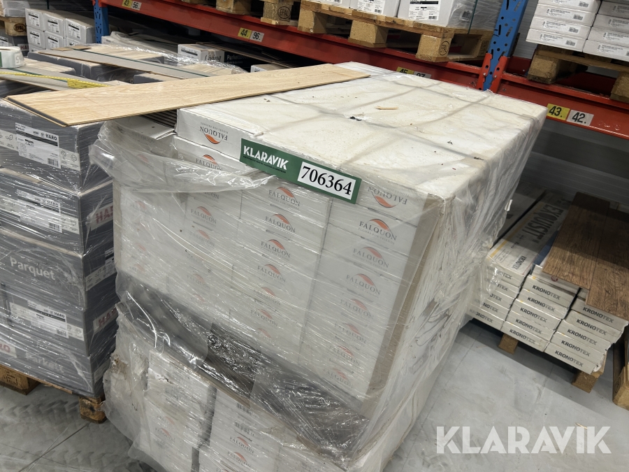 Laminatgulv Falquon Oak Auxerre 60m2