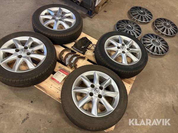 Dæk og tilbehør - passer på en Toyota Aygo