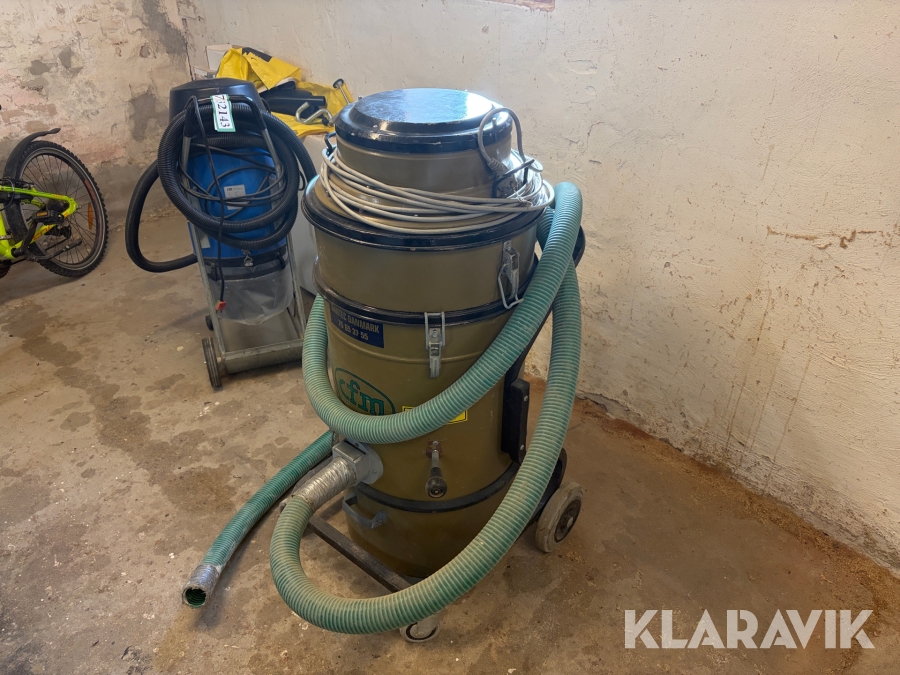 Industristøvsuger Cfm 128