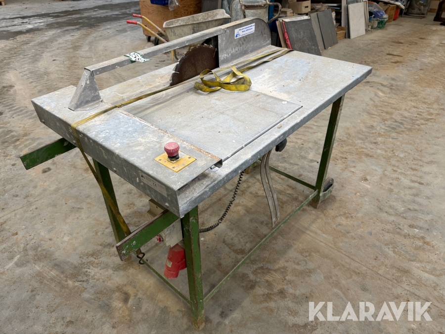Skærebord til gasbeton Ballenmaskinfabrik 400/23