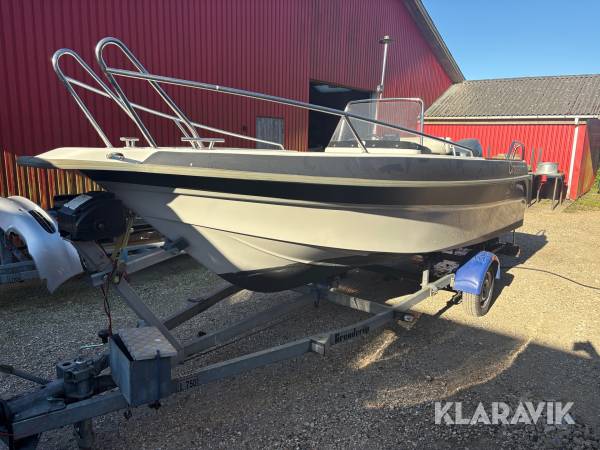 Båd uden trailer Uttern S54 - klasse C - 17 fods