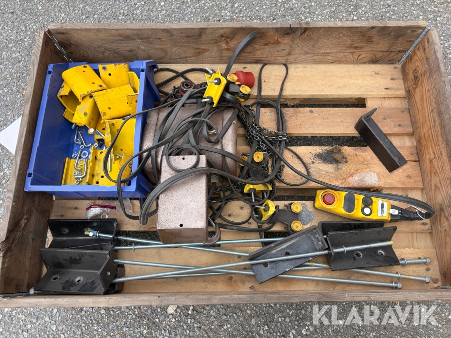 Kran/kædetalje GIS 25/F 125/250kg