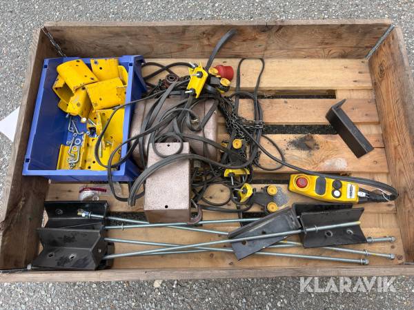 Kran/kædetalje GIS 25/F 125/250kg