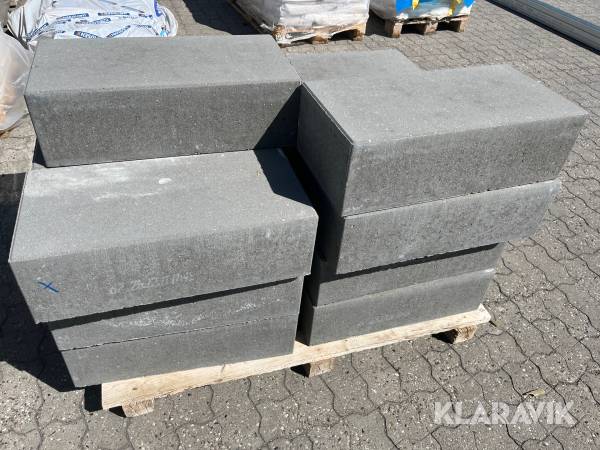 Beton trappetrin 20styk