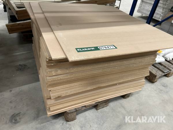 Spånplader 72stk