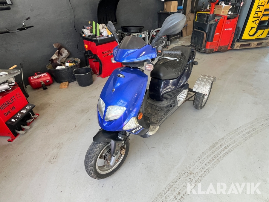 3 hjulet knallert PGO TR3-50