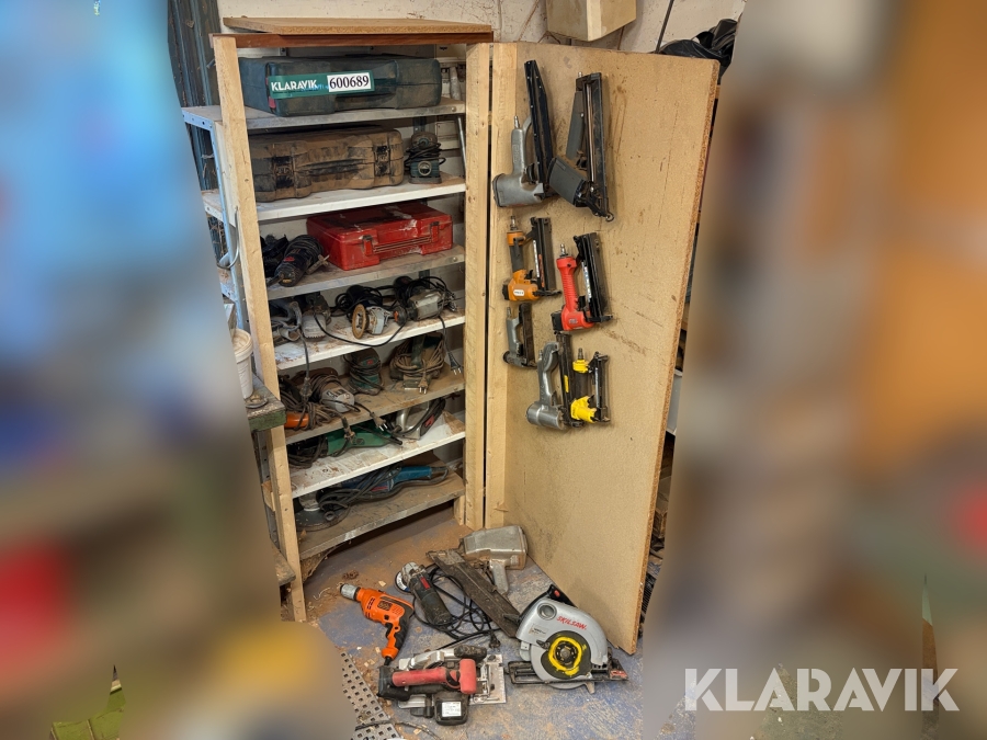 Blandet håndværktøj