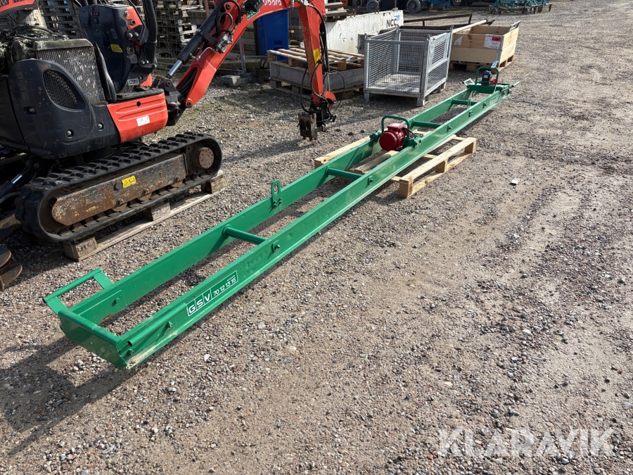 Vibrationsbjælke 5 meter 