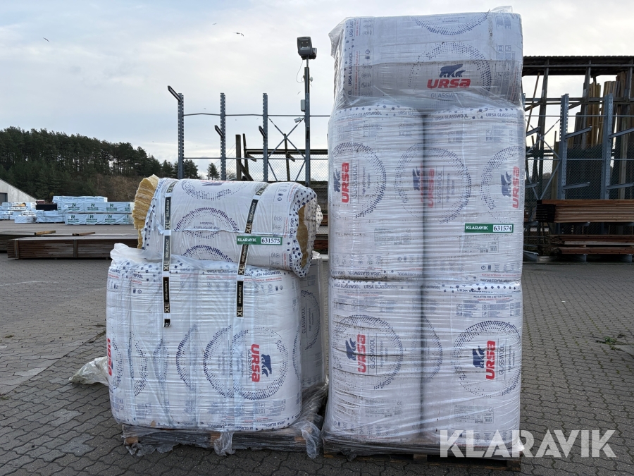Glasuld isoleringsbatts URSA A37 – 95 mm, 241 m²