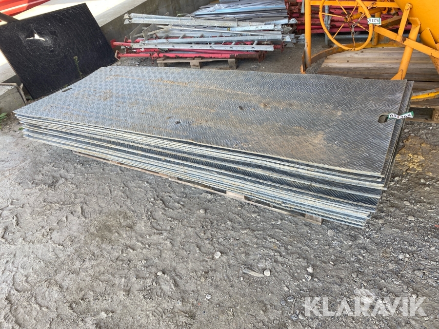 køreplader Plastik 26 styk