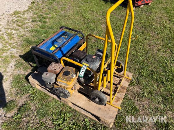 Generatorer og motor Worms Og Ukendt - 3 styk