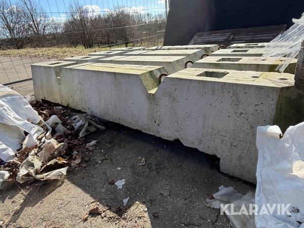 Beton blokke 6 stykker