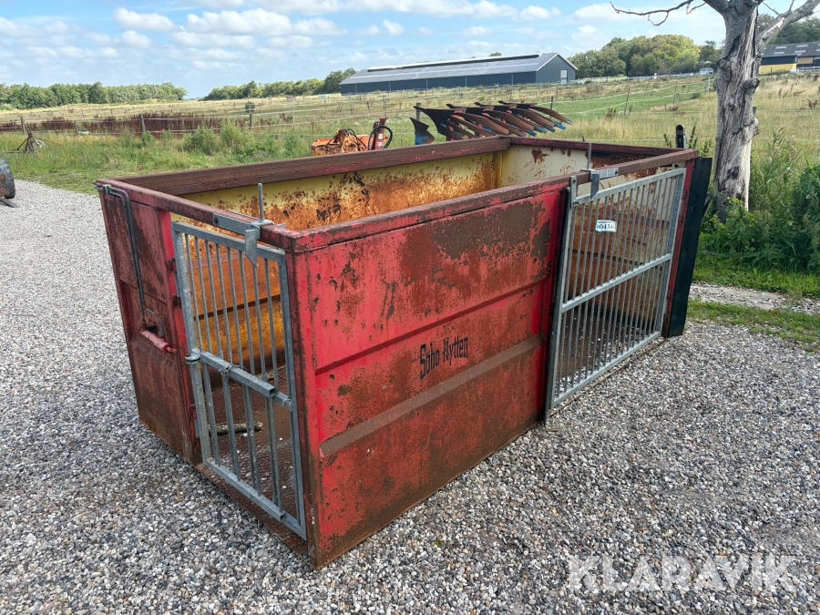 Grisekasse Sabo Hytten 3x1,5x1,2 meter