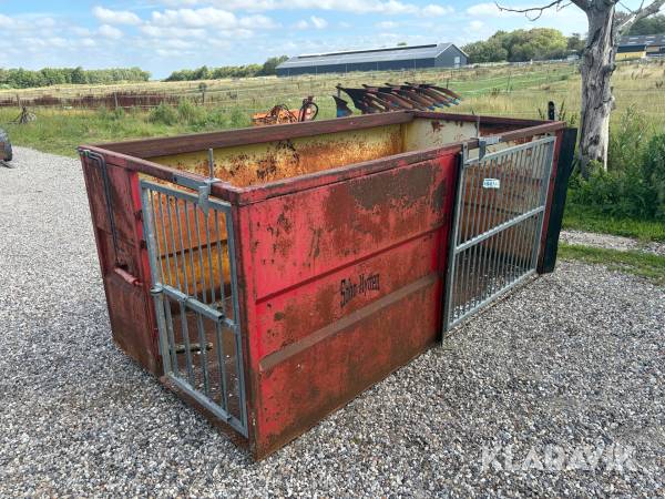 Grisekasse Sabo Hytten 3x1,5x1,2 meter