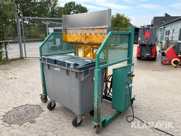 Hydraulisk container vipper