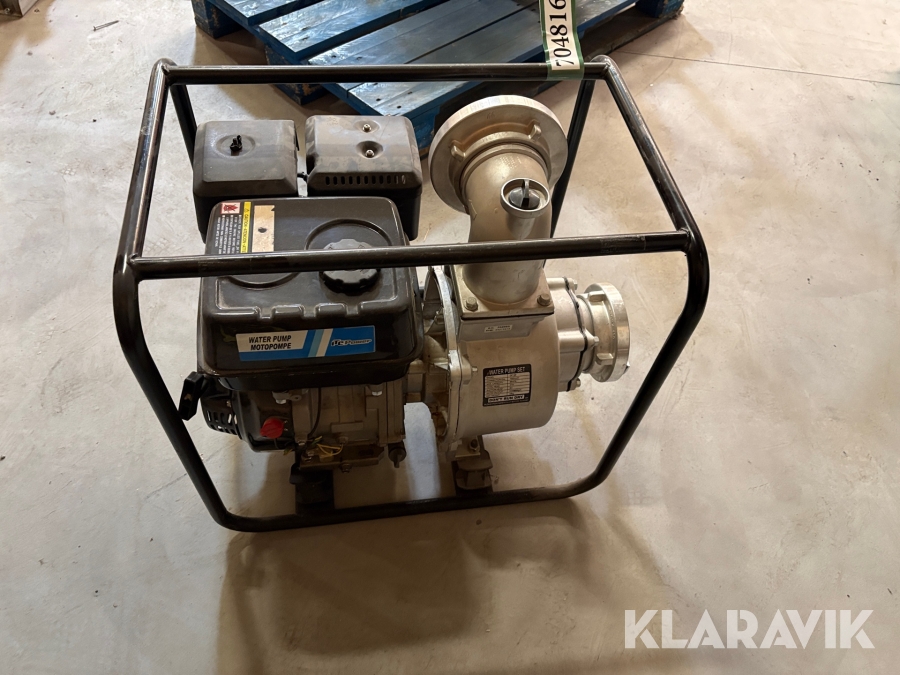 Pumpe med slanger WP100