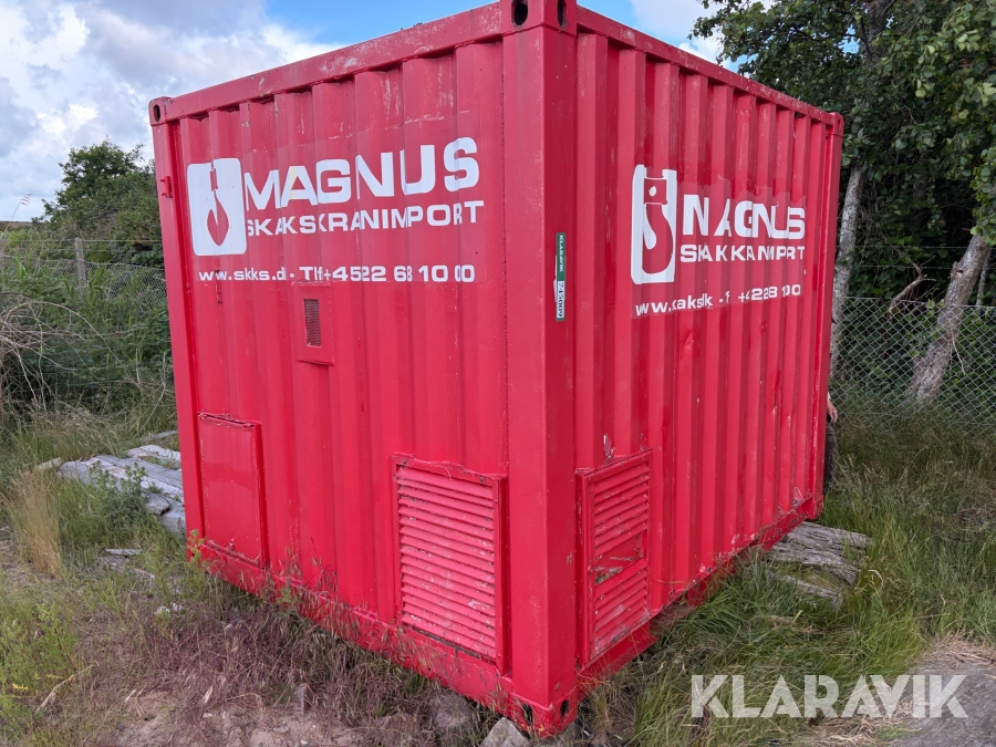 Container10 fods med opholdsrum