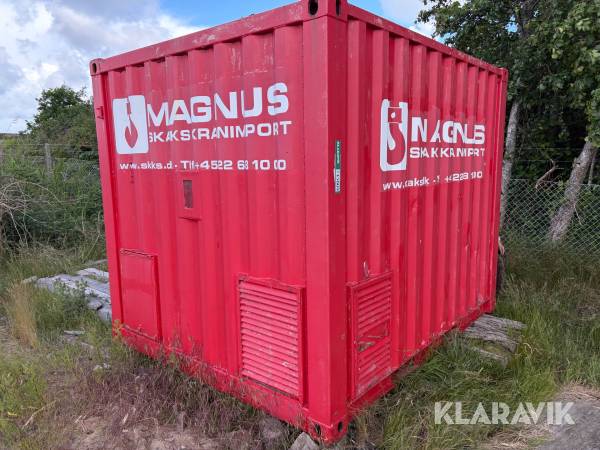 Container10 fods med opholdsrum