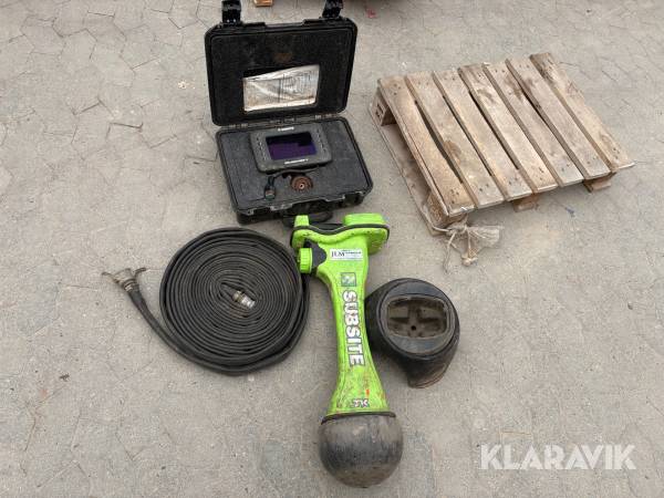 Kabel-/rørlokaliseringssystem Ditch Witch/Subsite Commander 7 SV/SE