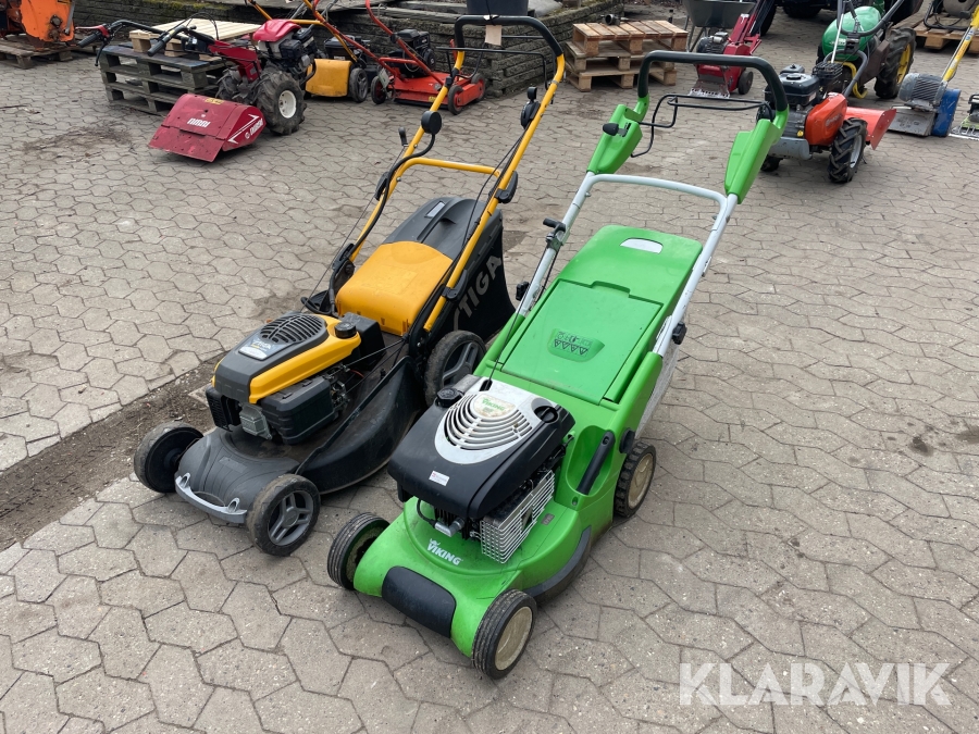 Græsslåmaskine Viking & Stiga St55 + Mb545