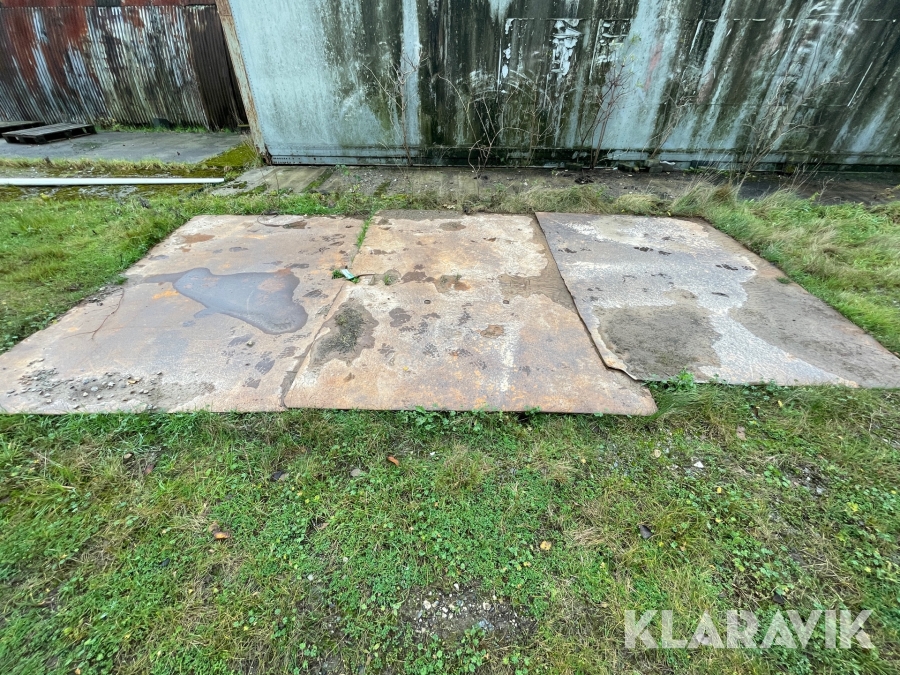 Jernplader 300 x 200 cm 4 stk