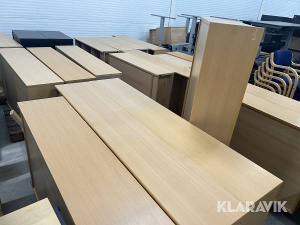Kontor reoler forskellige mål 18 styk