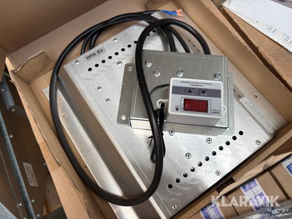 Varmelegeme AKA-heat - med regulerbar termostat 12V - 29 styks