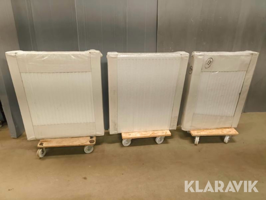 Radiator Hudevad Dobbelt 3 styk