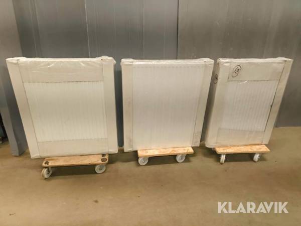 Radiator Hudevad Dobbelt 3 styk