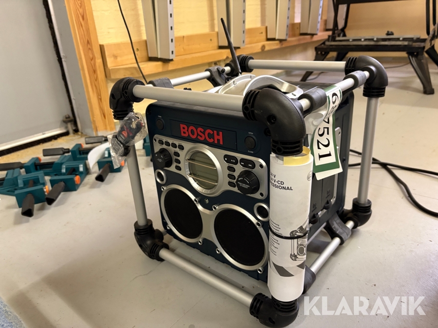 Arbejdsradio Bosch GML 24 V