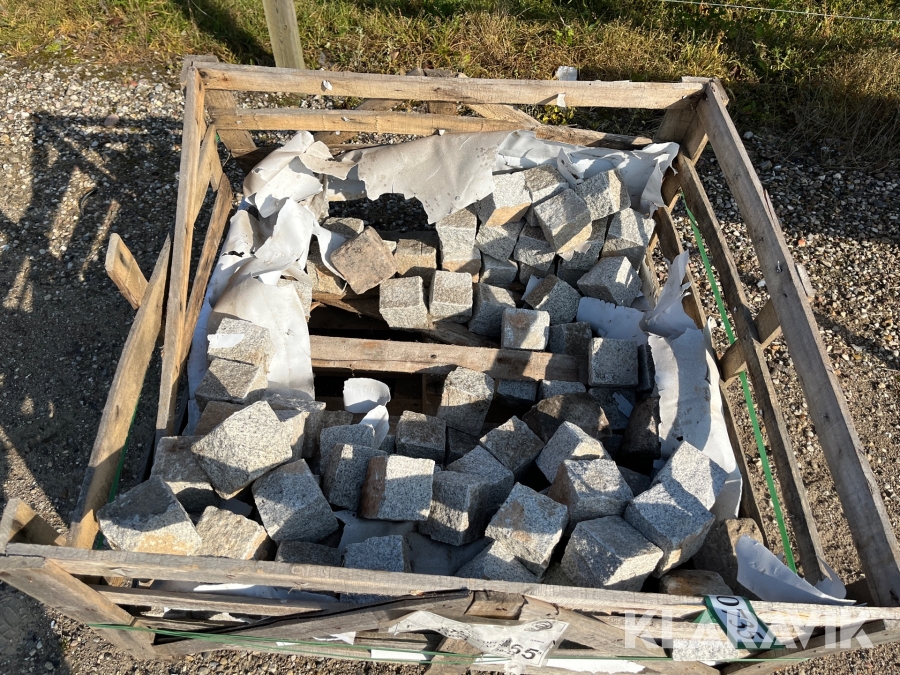 Chaussesten Granit 9x9cm sten