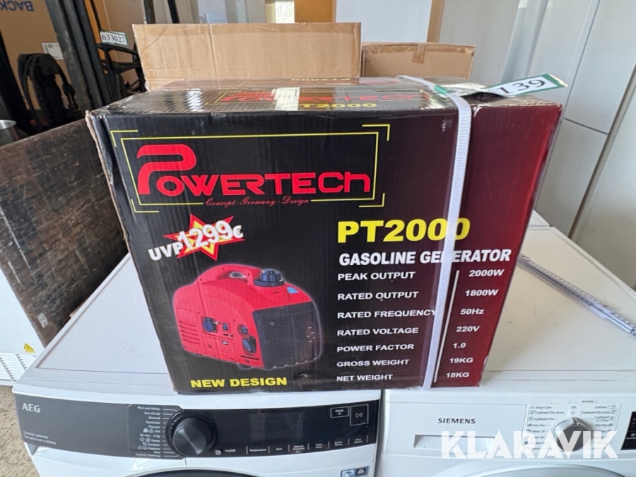 Generator Powertech PT2000
