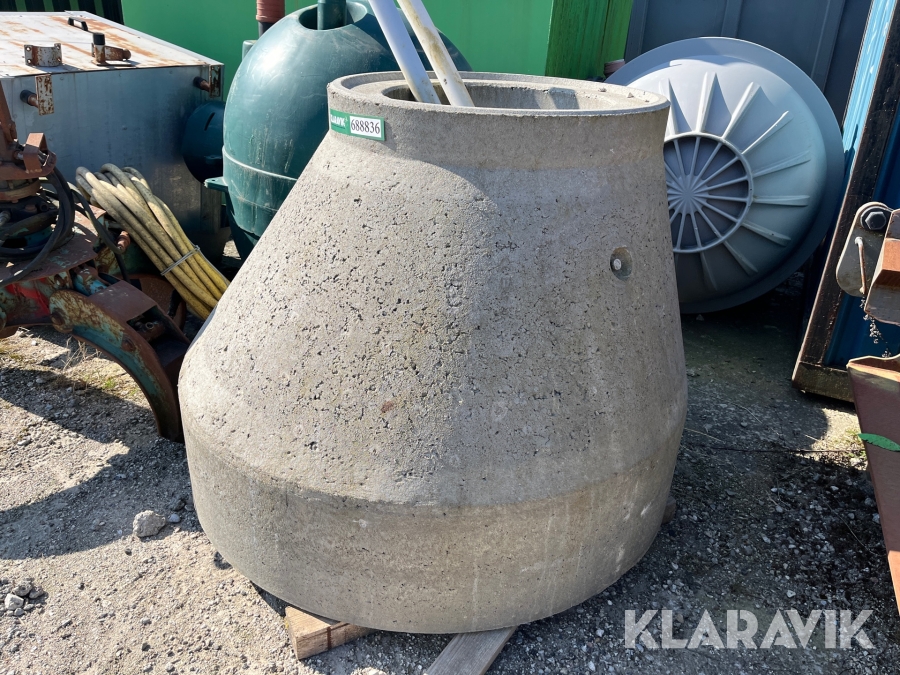 Kegle / Kloak udstyr Beton