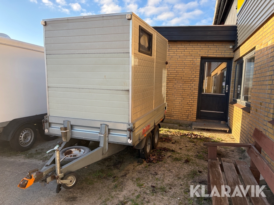 Anhængere Dan Trailers til personbiler med isolerede sider