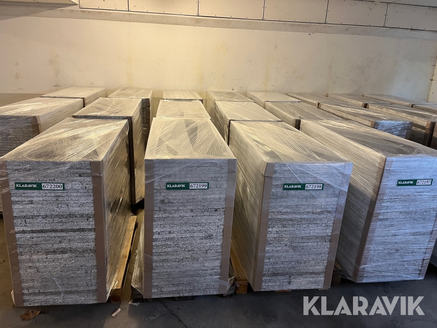 Loft plader / akustik Troldtekt 595x1495mm 4 paller
