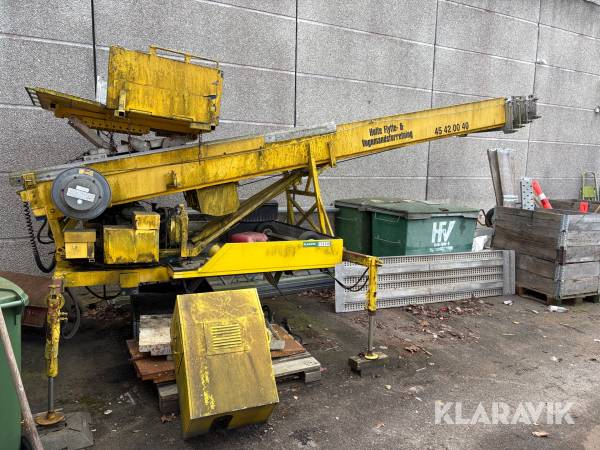 mobil skrå-elevator / materialelift med spil KLCCS GmbH & Co L1