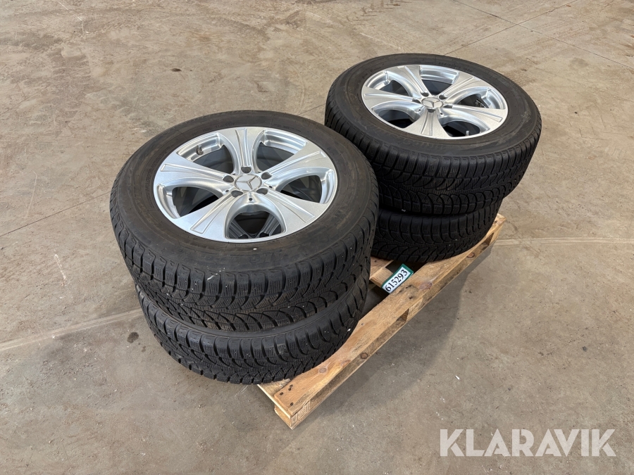 Dæk & fælge Bridgestone Blizzak LM-80 Evo