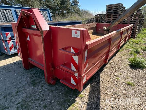 Åben container Geostad