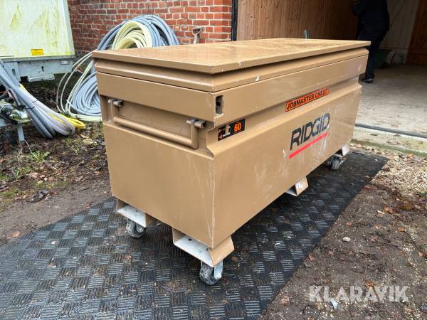 Materialekasse Ridgid 60R - på hjul