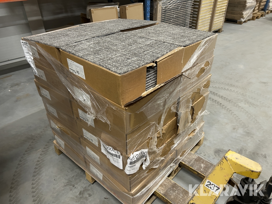 Tæppefliser Ege Reform Calico WT 110m2, lysgrå