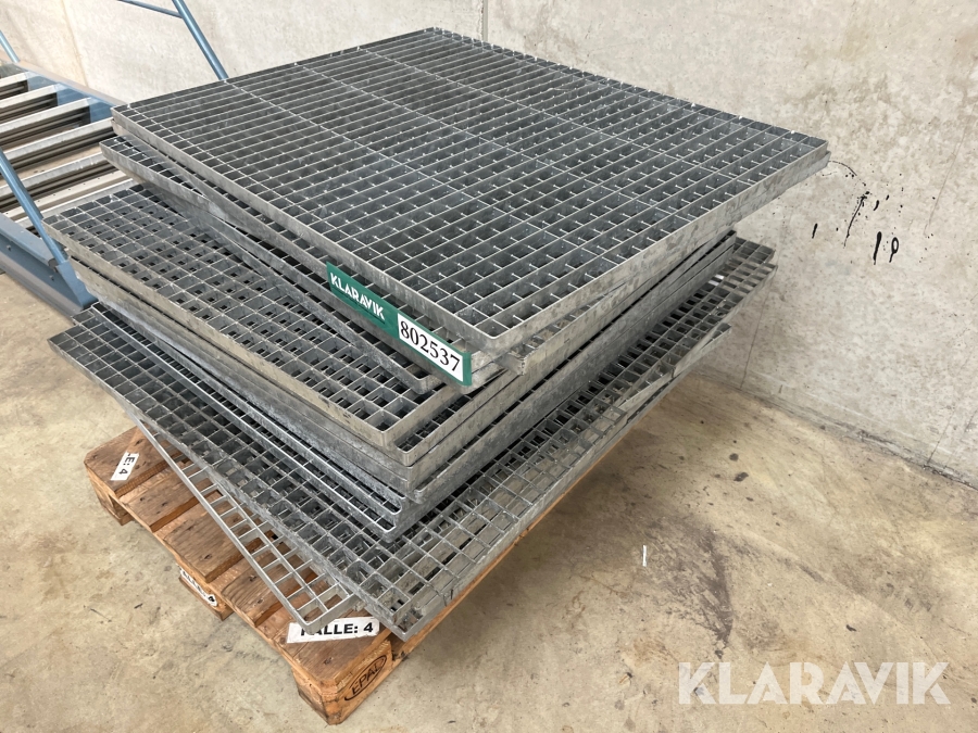 Galvaniserede riste 25 styk