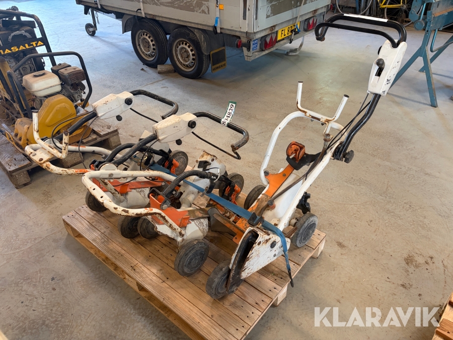 Skærevogne STIHL FW 20 - 3 styk
