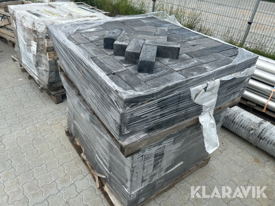 Belægningsfliser beton Ca 800 styk