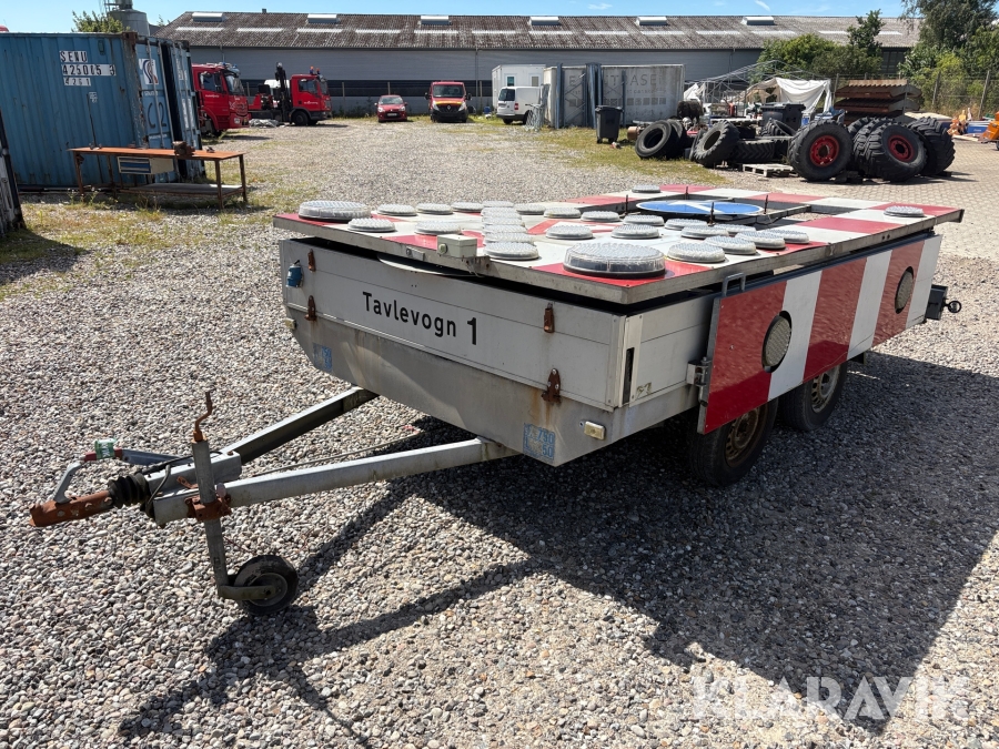 Anhængere til personbiler PHV Tavlevogn