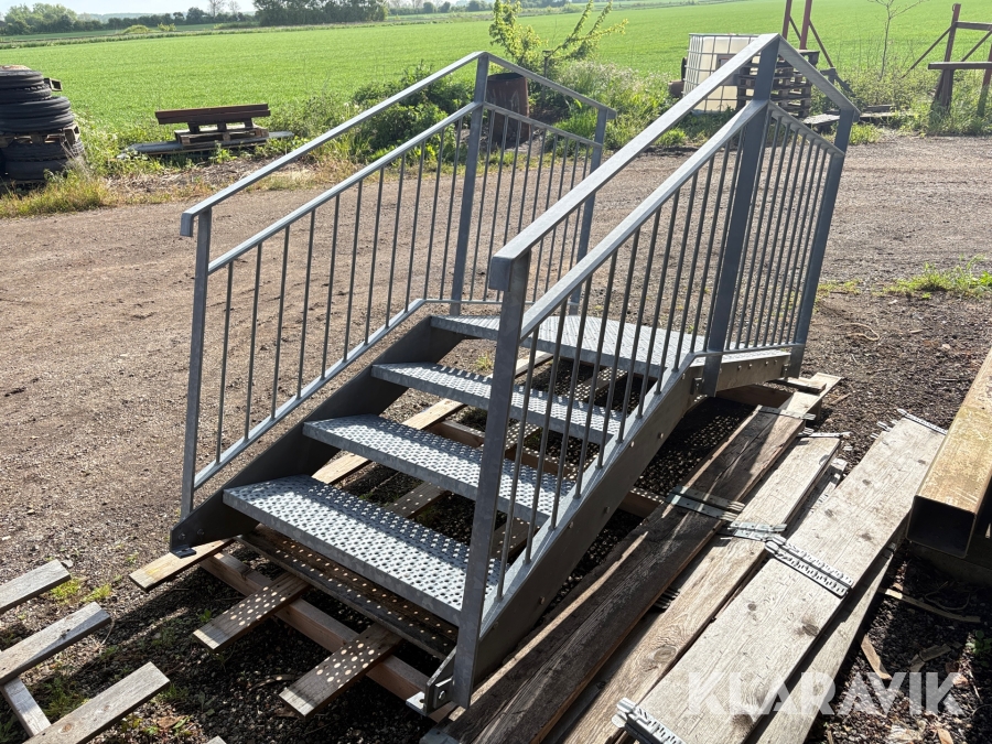 Trappe galvaniseret