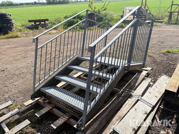 Trappe galvaniseret
