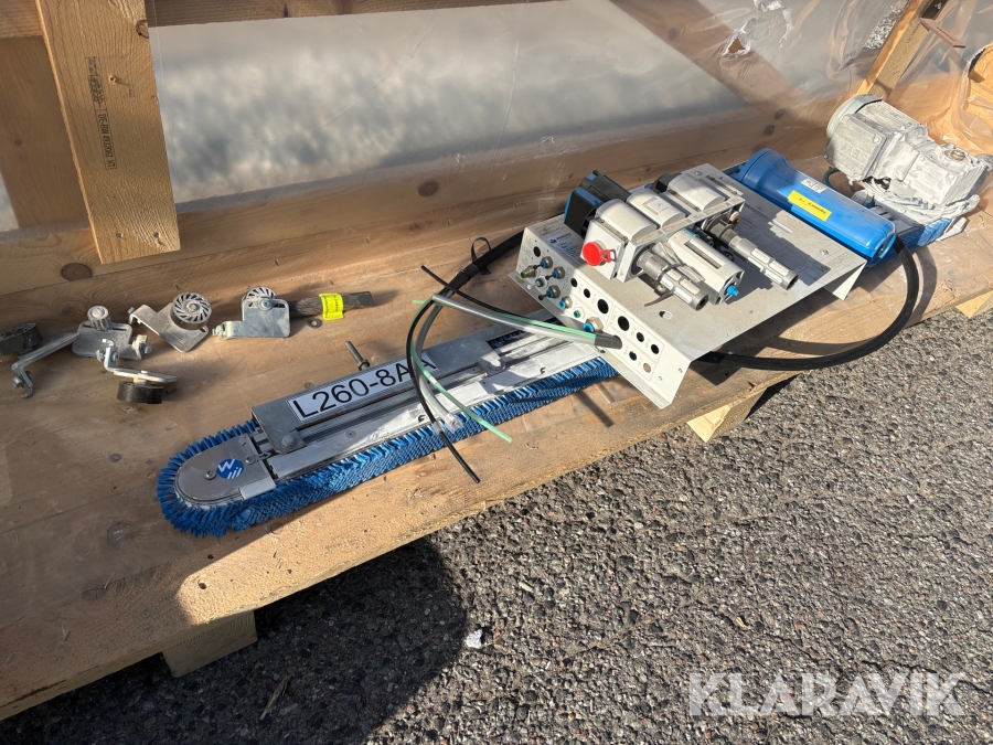 Rensebørste Wandres IR100/01/IX1