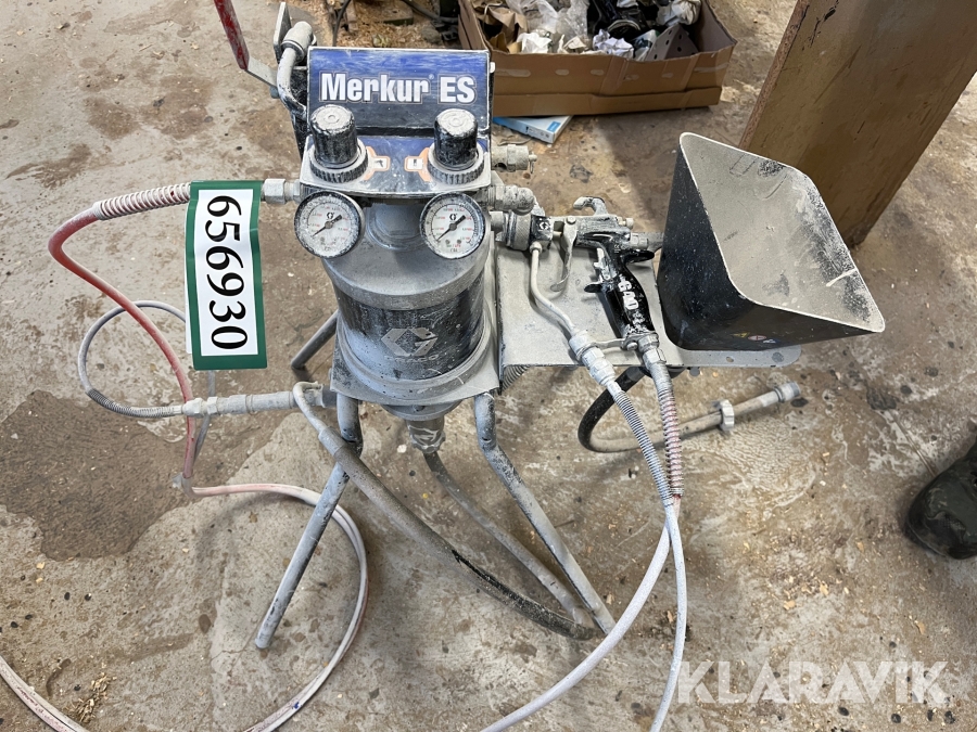 Male/lak sprøjte Graco Merkur ES D17A